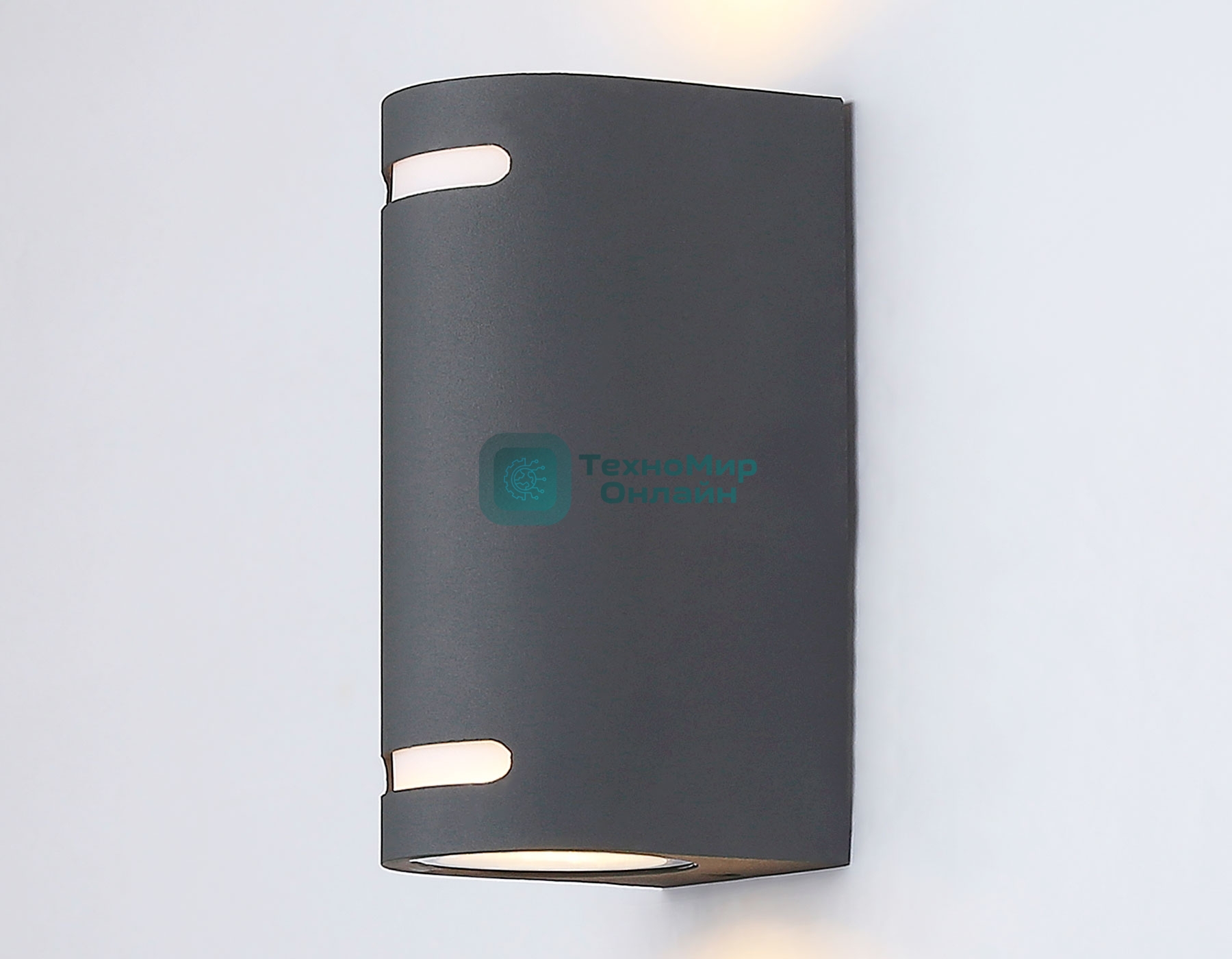 Светильник Ambrella light ST3741/2 GR серый IP54 GU10/2 max 35W 150*68*92