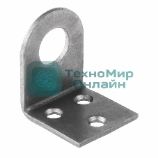Накладка для замка 40х90 цинк гнутая ЧЕТЫРЕ СЕЗОНА