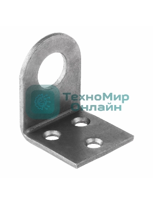 Накладка для замка 40х90 цинк гнутая ЧЕТЫРЕ СЕЗОНА