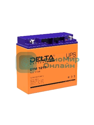 Батарея для ИБП Delta DTM 1217 (12V, 17Ah)