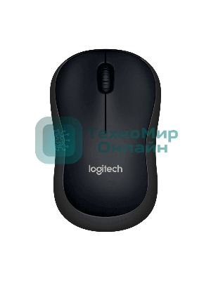Мышь беспроводная Logitech B220 Silent черный, 1000 dpi, радиоканал, USB, кнопки - 3