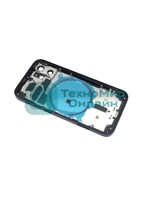 Задняя крышка (корпус) в сборе с рамкой для Apple iPhone 12 Mini черный