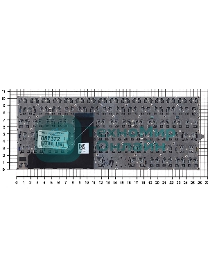 Клавиатура для ноутбука Dell Inspiron 11 3147 черная