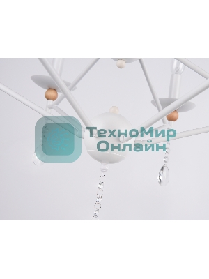 Светильник Ambrella light TR9596/6 WH белый E14/6 max 40W D660*880