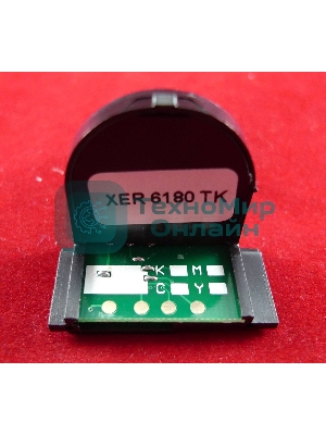 Чип ELP для Xerox Phaser 6180 черный, 8K (Китай)