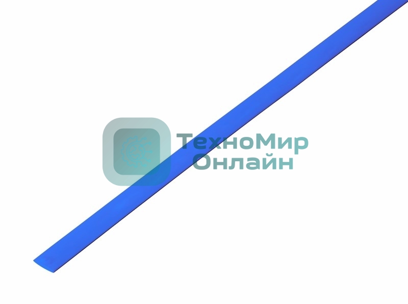 Трубка термоусадочная 4.0/2.0 1м син. Rexant 20-4005