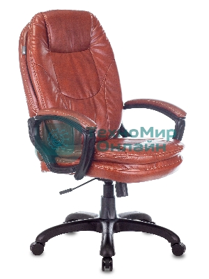 Кресло Бюрократ CH-868N Boroko-37 коричневый, экокожа