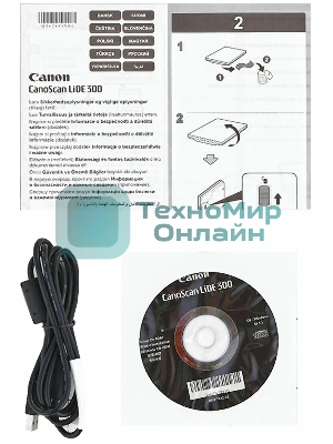 Планшетный сканер Canon CanoScan LiDE 300 (Hi-Speed USB 2.0, A4/Letter (216 x 297 мм), 2400 x 4800 точек на дюйм)