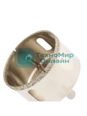 Сверло алмазное Matrix по керамограниту 68x67 мм, 3-гранный хвостовик