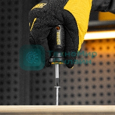 Отвертка Denzel PH2х38 мм, S2, 3к рукоятка