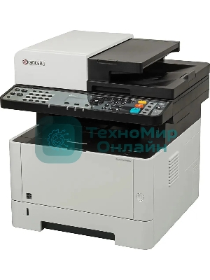 МФУ лазерное Kyocera Ecosys M2040dn (Азия) (1102S33AX0), A4, ч/б, печ. до 40 стр/мин., скан. до 40 стр/мин. (ч/б) 23 стр/мин. (цвет), 1200 x 1200 dpi (печать) 600x600dpi (скан.), USB, RJ-45 (старт.картр. TK-1178)