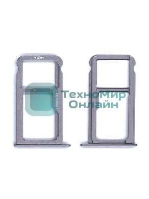 Лоток для SIM-карты Huawei P9 Plus серый