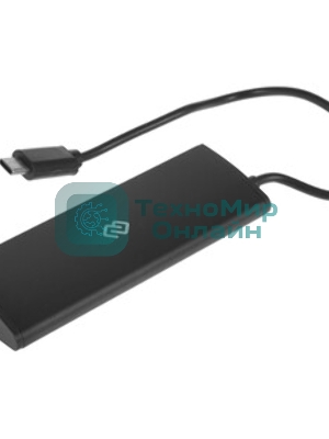 USB-разветвитель Digma DHUB-4USB-C-2.0, USB-C, USB 2.0 4порта, USB