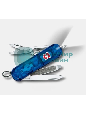 Нож перочинный Victorinox Signature Lite Onyx Black (0.6226.31P) 58мм 8 функций черный подар.коробка