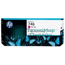 Картридж струйный HP 746 300-ml пурпурный Ink Cartridge