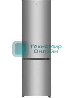 Холодильник Gorenje RK4181PS4 нержавеющая сталь двухкамерный 198/66л морозилка снизу, капельная система