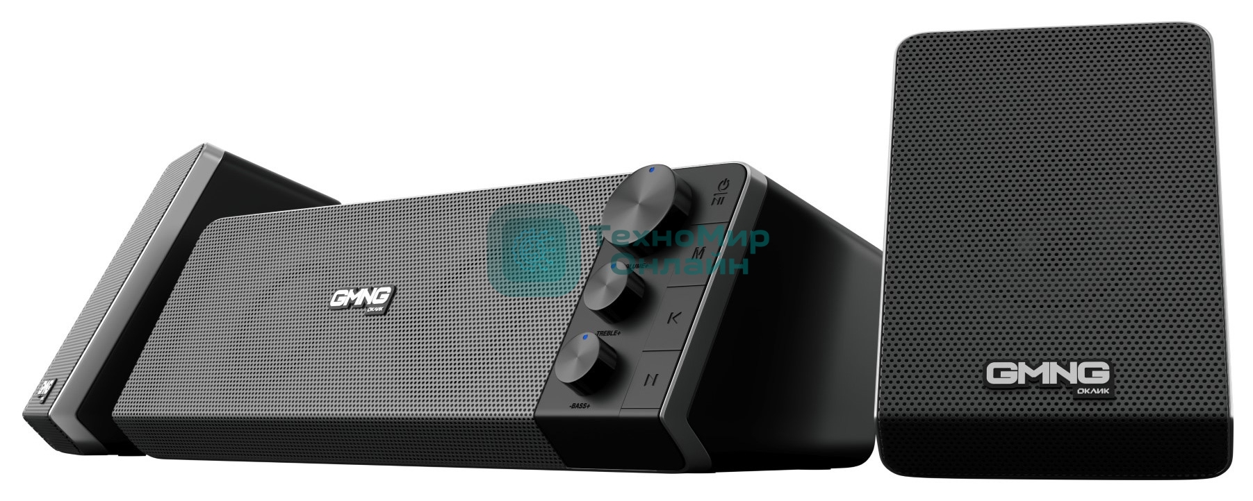 Акустическая система Oklick/Оклик GMNG OK-450 2.1 черный 15Вт BT