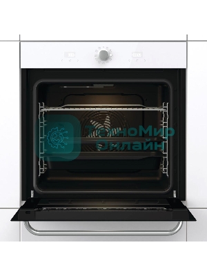 Электрическая духовка Gorenje BOS67371SYW 60 см, 77 л, Коллекция: Simplicity, Очистка паром AquaClean, 12 режимов, белый