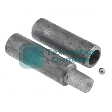 Петля гаражная с шаром Сибртех d 28, 140 мм, 4 шт.