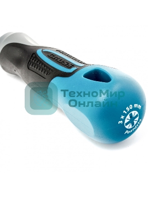 Отвертка Gross 12163 PZ3 x 150 ммS2, трехкомпонентная ручка