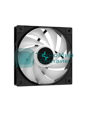 Кулер для процессора DEEPCOOL AG500 BK ARGb черный, 120 мм, алюминий/медь, 1850 об/мин, 29.4 дБ, 4 pin, 240 Вт, 155 мм
