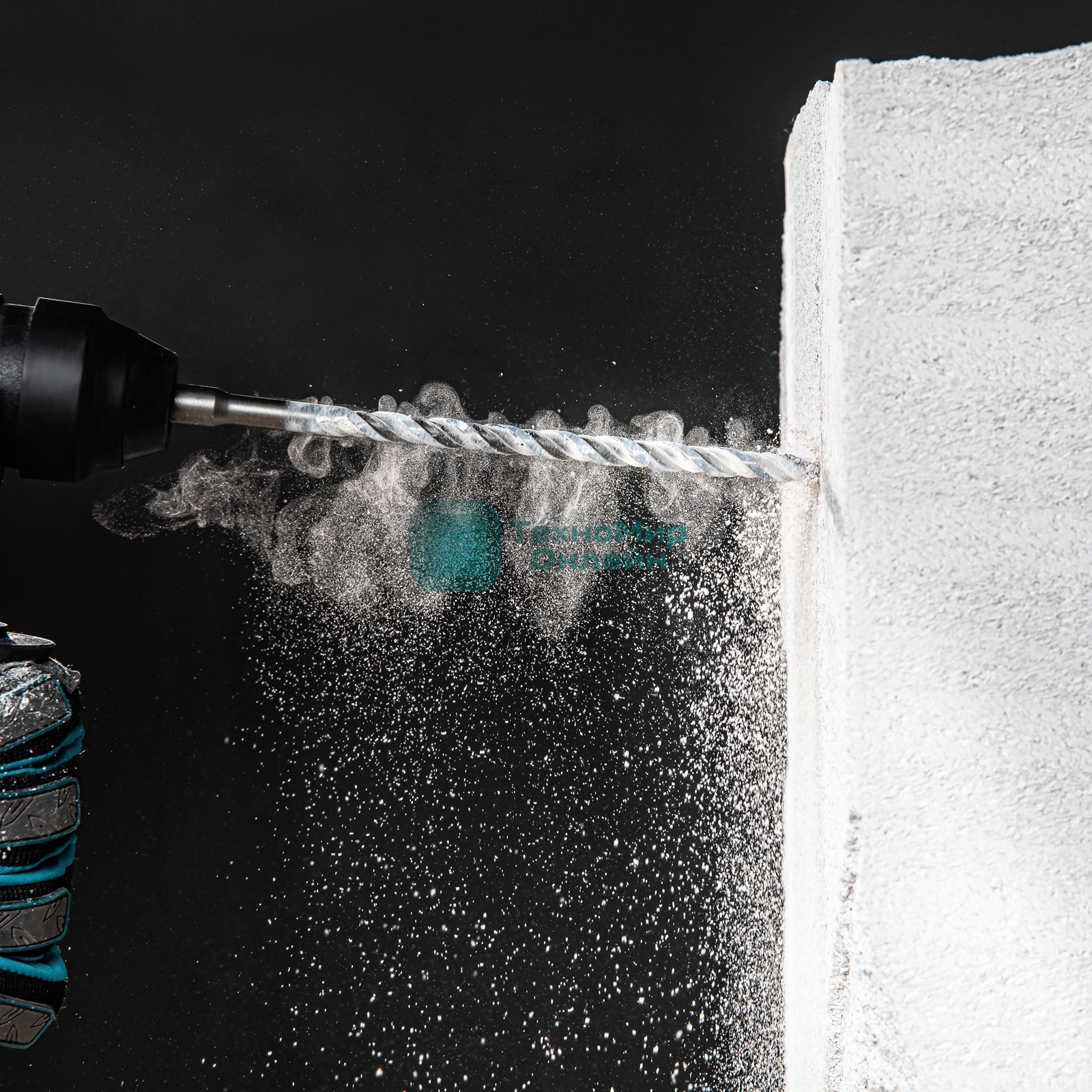 Набор буров Matrix по бетону, 6-8-10х160, 8-10-12х210, 10-12-14х260 мм, зубила 4шт., в боксе