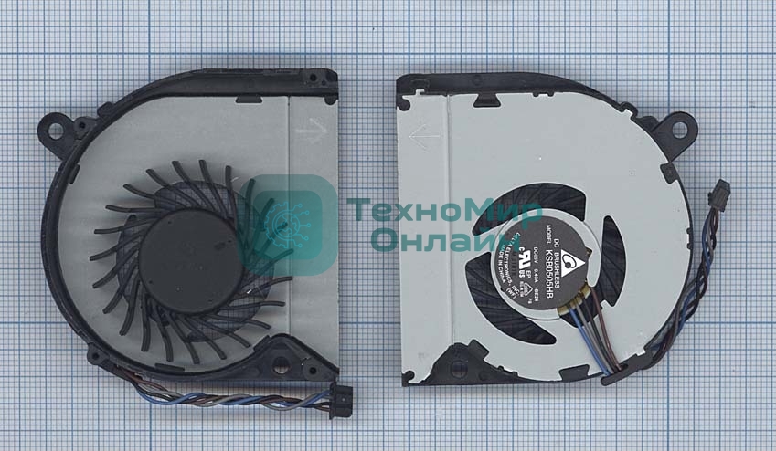 Вентилятор (кулер) для ноутбука HP Envy 15-3000 15-3100 15-3200 правый (маленький)