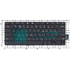 Клавиатура для ноутбука Lenovo Flex 5 CB-13 черная