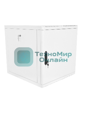 Шкаф телеком. настенный разборный 15U (600х650), съемные стенки, дверь металл (ШРН-М-15.650.1)