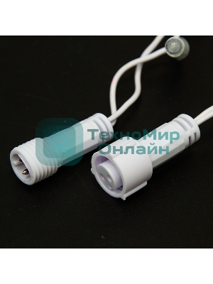 Гирлянда Neon-night Нить 10м, постоянное свечение, белый ПВХ, 230В, цвет: Мультиколор