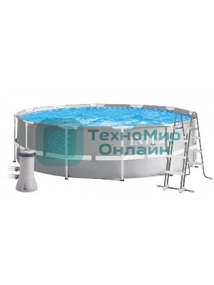 Каркасный бассейн Prism Frame 366х99см, 8592л, фил.-насос 2006л/ч, лестница