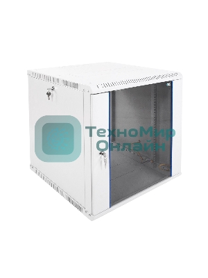 Шкаф телеком. настенный разборный 12U (600х650) дверь стекло (ШРН-Э-12.650)