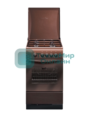 Плита газовая Gefest ПГ 3200-06 К43 коричневый, конфорок 4 шт, духовка 42 л, 50 см x 85 см x 57 см