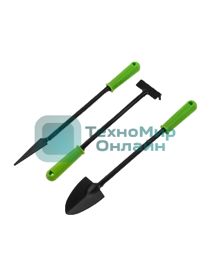 Набор по уходу за комнатными растениями Palisad пластиковые рукоятки, 3 предмета