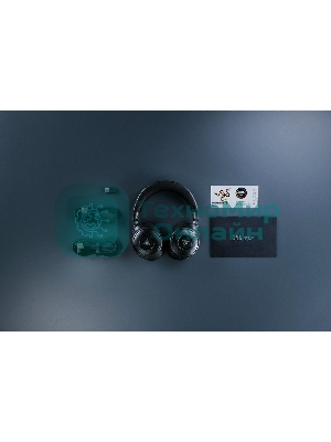 Гарнитура Razer Kraken V4 чёрный, беспроводная, bluetooth, до 70 ч, подсветка