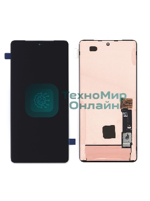Дисплей (модуль) для Google Pixel 7 Pro в сборе с тачскрином OLED черный