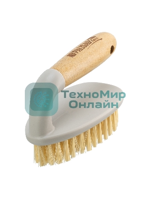 Щетка-утюг 145х65 мм, бамбуковая рукоятка, Home Palisad