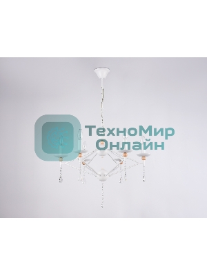Светильник Ambrella light TR9596/6 WH белый E14/6 max 40W D660*880