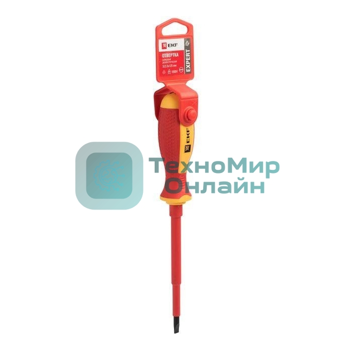 Отвертка SL5.5х125мм Expert 1000В PROхima EKF sl-5.5-125-exp-in
