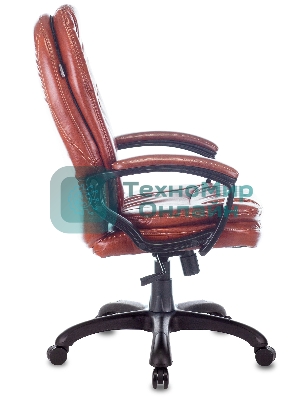 Кресло Бюрократ CH-868N Boroko-37 коричневый, экокожа