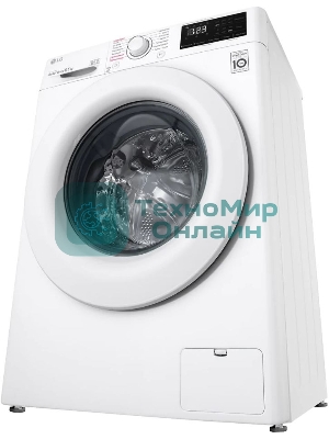 Стиральная машина LG F2V3GS3W белый, загрузка фронтальная 8,5 кг, 1200 об/мин., класс: А