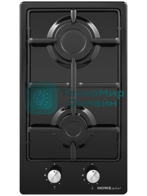 Газовая варочная панель HOMSair HGE323GCBK