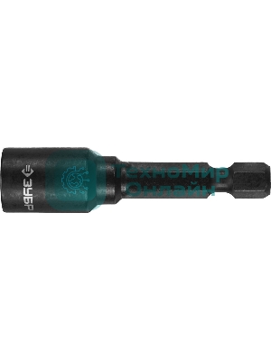 Головка Зубр ПРОФИ Нат-драйвер 26375-08 магнитная E 1/4'' L=50мм 8мм 1шт