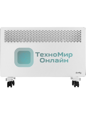 Конвектор электрический Domfy DCW-CH1010, 1000Вт, белый