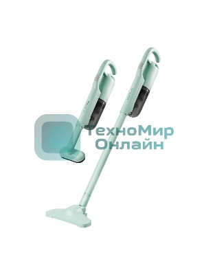 Пылесос вертикальный Galaxy Line GL 6221 мятный, питание от аккумулятора, 130 Вт, уборка сухая, пылесборник 0.3 л, работа от АКБ max - 30 мин