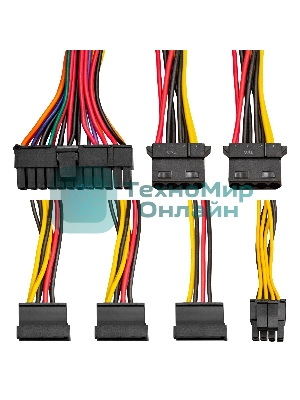 Блок питания ExeGate 1U-F200S (EX288877RUS), 200Вт, 40мм, серый