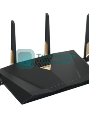 Маршрутизатор ASUS RT-BE88U, черный/желтый, 90IG08V0-MO3N0V