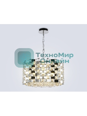 Люстра Ambrella light LH41001/12 CH/CL хром/прозрачный E14*12 max 40W D540*290