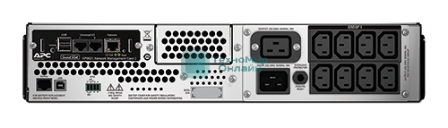 Источник бесперебойного питания APC Smart-UPS SMT3000RMI2UNC 2700Вт 3000ВА черный