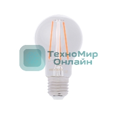 Фитолампа филаментная для растений Rexant Груша A60 11.5 Вт 1150 Лм 0.25% Blue 440-470Nm 0.75% Red 630-670NmK E27 прозрачная колба